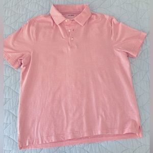 Mens - Casual Collared Shirt - Pink